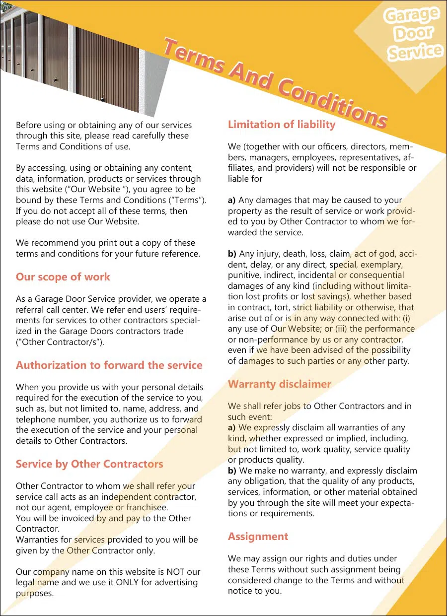 Community Garage Door Repair Service Laguna Hills, CA 949-432-7943